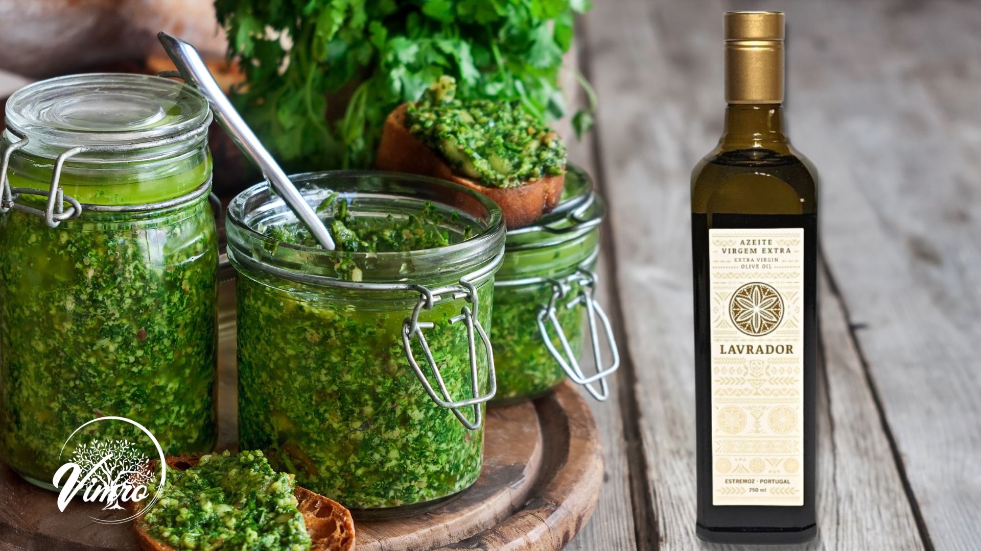 Recette pesto huile d'olive