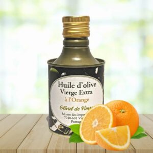 Huile vierge d'olive à l'orange